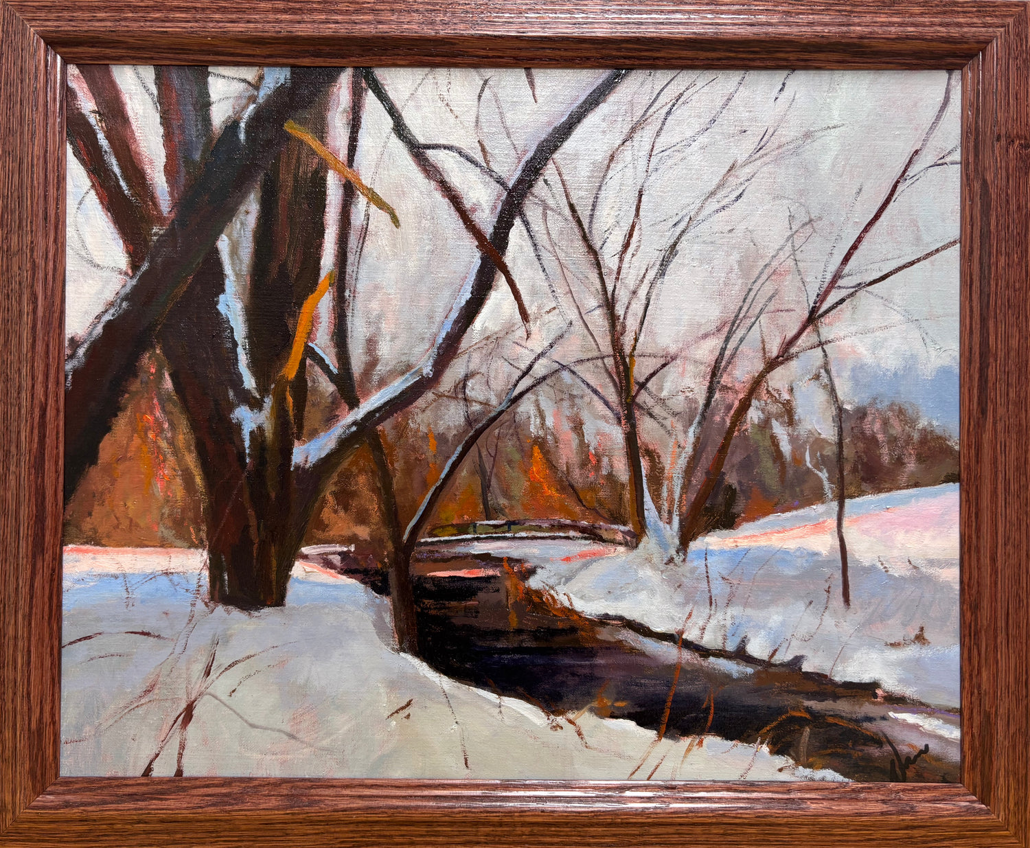 First Snow at Dawn, Frontier Park