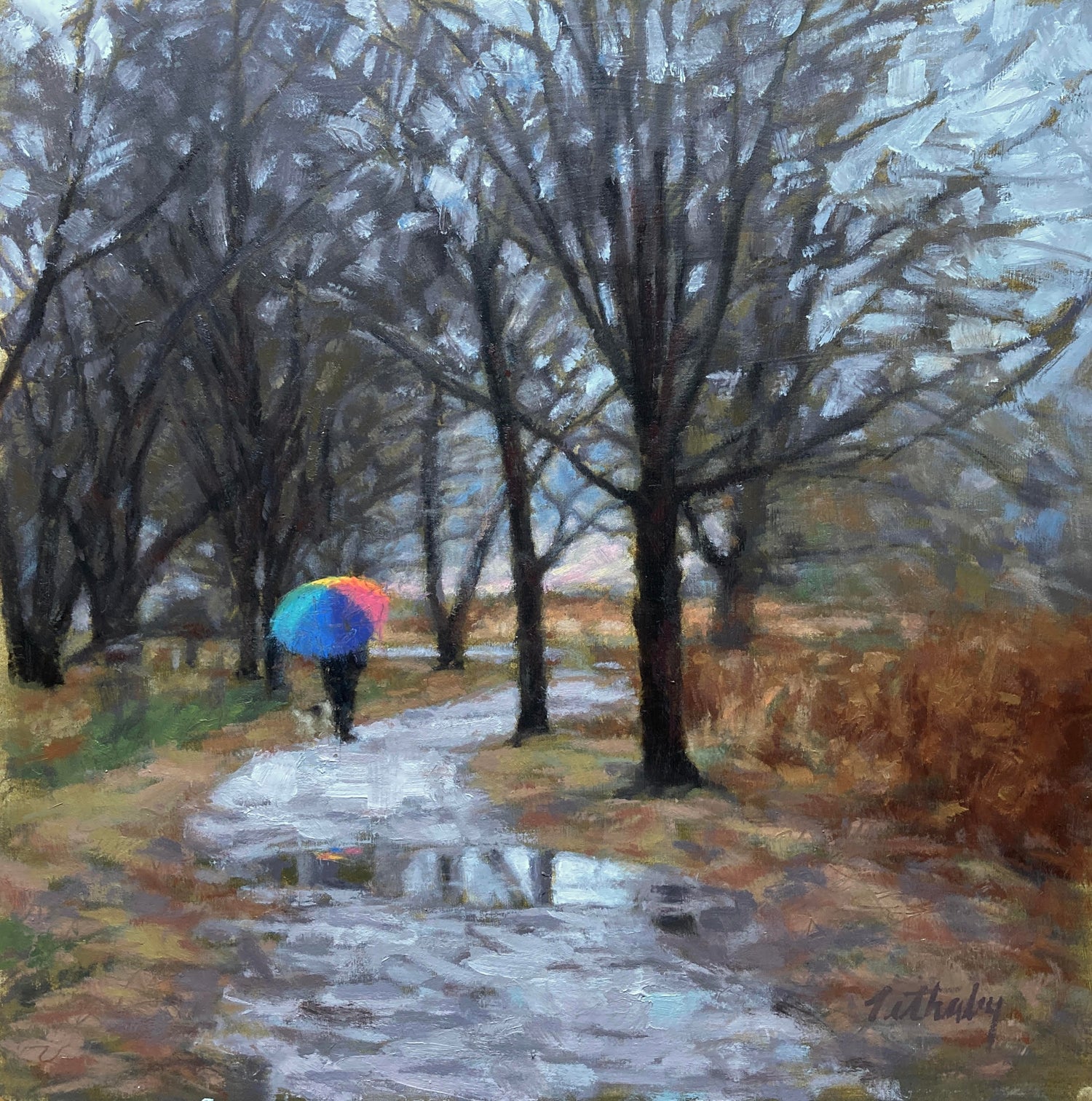 Morning Rain - Frontier Park