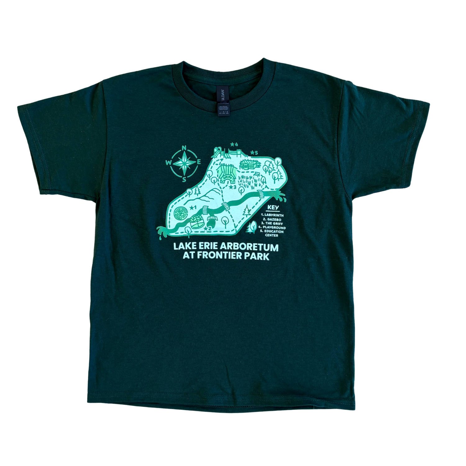 Toddler LEAF Map T-Shirt