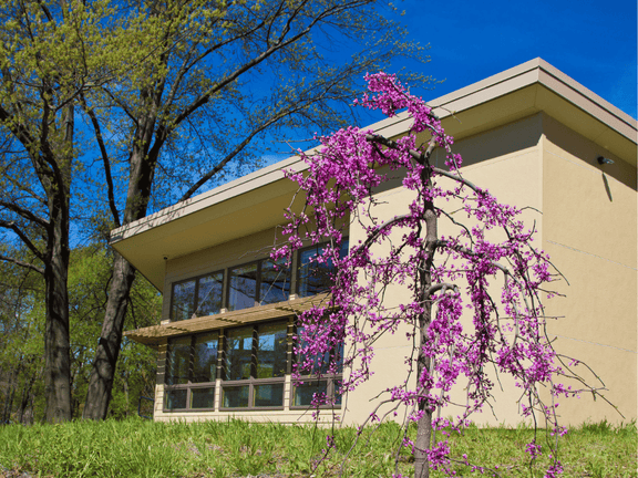 Outside of the LEAF Education Center