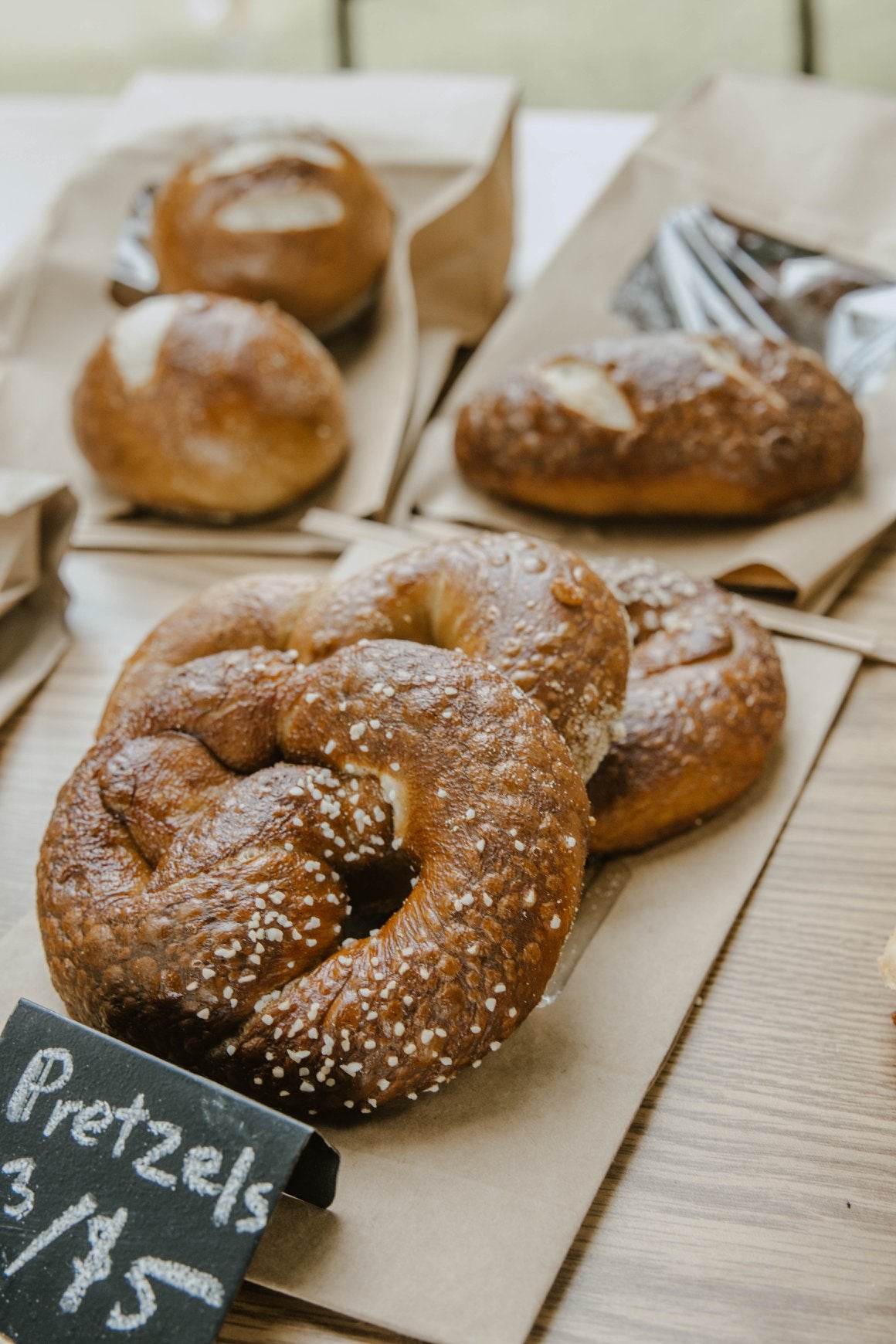 Pretzels from the Open Market event